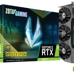 Zotac Gaming GeForce RTX 3070 Ti NVIDIA 8 GB GDDR6X with Package.